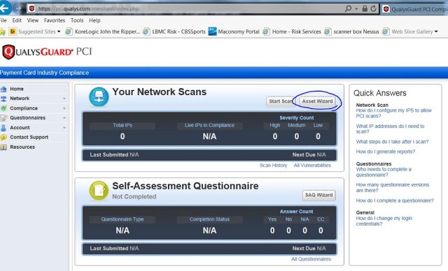 PCI version of Qualys