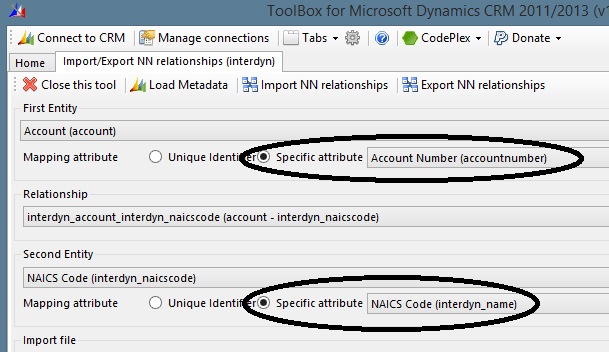 How to import N:N relationships in Microsoft Dynamics CRM