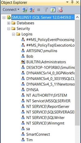 Microsoft Dynamics GP Excel Reporting Security