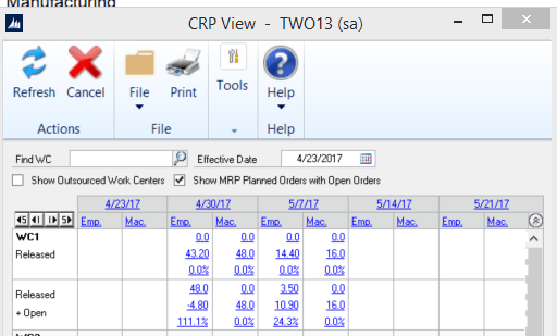 Why it's important to schedule manufacturing orders in GP (even before you're ready to start)